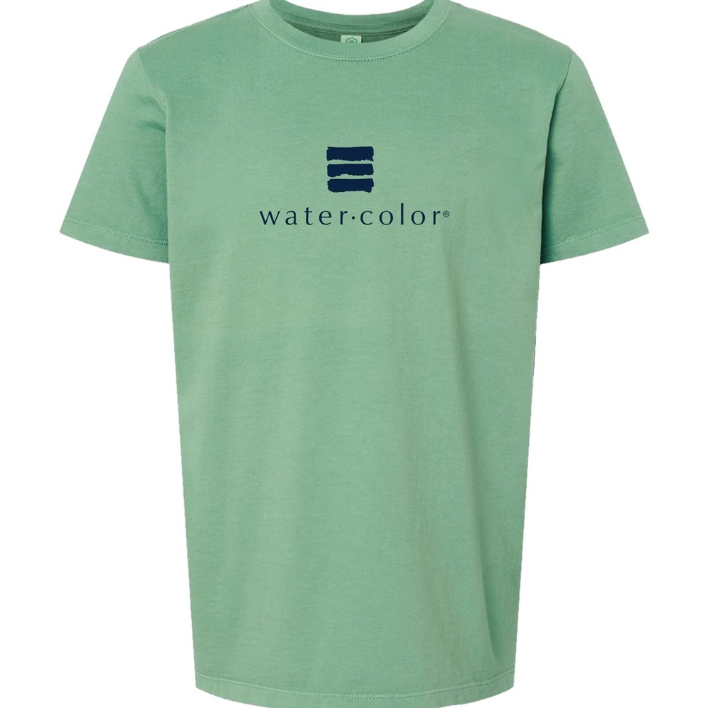 Water Color Pine Youth Tee